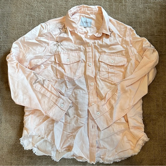 Rails Loren Star Embroidered Button-Up Shirt - Picture 2 of 5